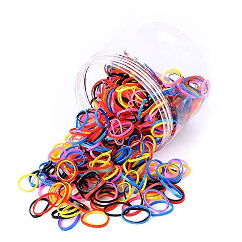 Vari tipi di elasticini per capelli