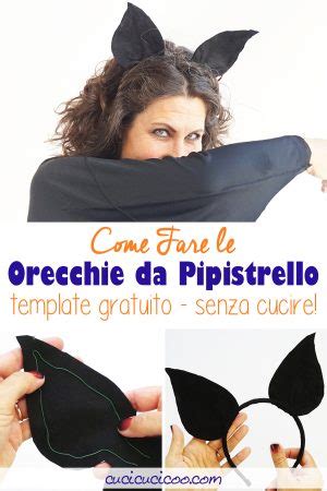 Orecchie Pipistrello Fai da Te