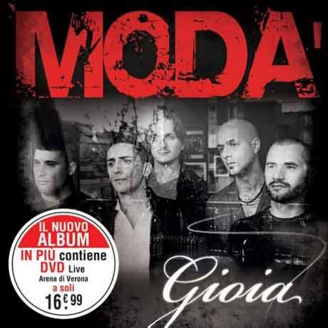 Copertina album Gioia Modà