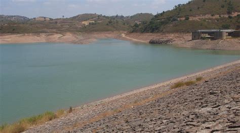 Mappa dell'area di ricerca nel bacino di Barragem do Arade