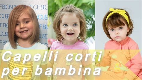 Bambina con capelli corti e fermaglio