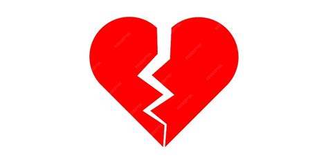 Simbolo di un cuore spezzato e poi ricomposto
