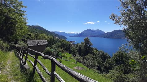 vista panoramica dal Sentiero dei Forti con il Lago di Como sullo sfondo