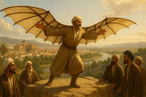 Ricostruzione del volo di Abbas Ibn Firnas