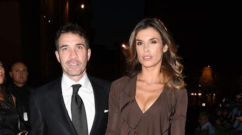 Elisabetta Canalis e Brian Perri con la piccola Skyler Eva in ospedale
