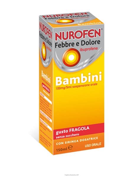 Composizione del Nurofen Sciroppo per Bambini