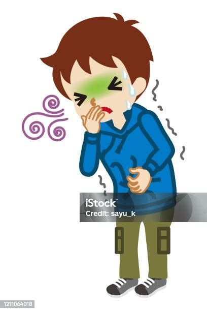 Bambino con la nausea