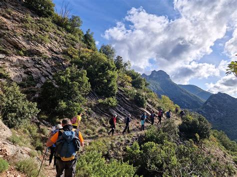 genitori che fanno escursionismo con bambini piccoli in montagna