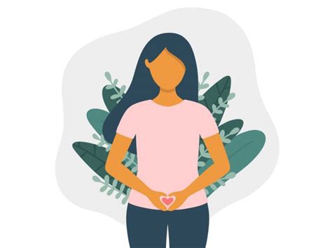 rappresentazione concettuale del benessere intimo e dell'equilibrio dell'ecosistema vaginale
