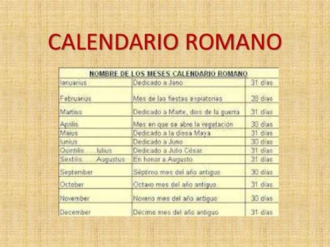 Antico calendario romano con 10 mesi