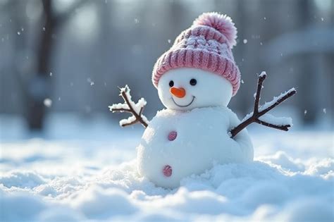 Pupazzo di neve che prende vita