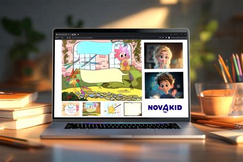 Schermata di una lezione Novakid con insegnante e studente
