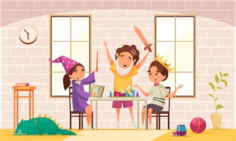 Bambini che giocano a fare i maghi con pozioni