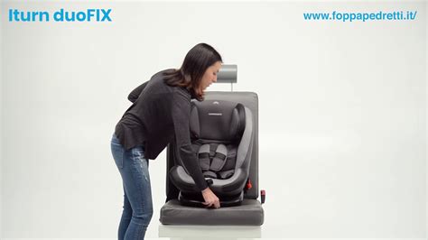 Installazione seggiolino auto con sistema ISOFIX
