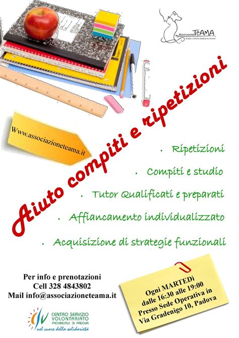 Differenze tra ripetizioni e aiuto compiti