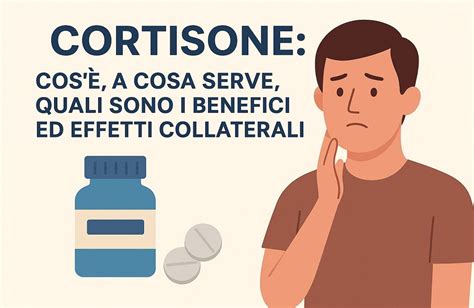 Tavola comparativa effetti collaterali cortisone sistemico vs inalatorio