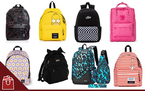 una selezione di accessori Vans inclusi zaini e berretti per il ritorno a scuola