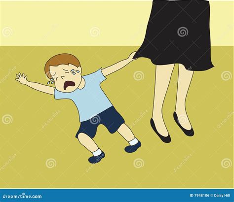 Bambino che fa un capriccio a terra