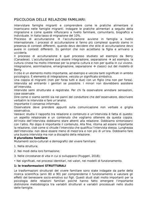 Schema delle relazioni familiari coinvolte