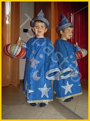 costume piccolo mago fai da te