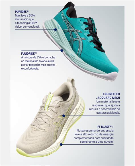 tecnologia ASICS GEL in sezione
