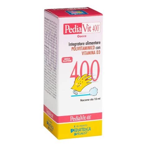 Immagine di un flacone di integratore vitaminico per bambini