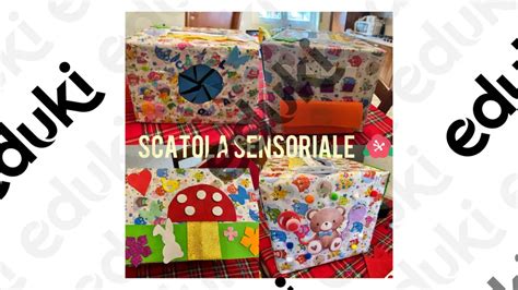 esempio di una scatola sensoriale colorata