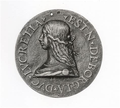 Medaglia di Lucrezia Borgia, 1502