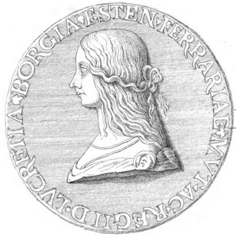 Medaglia di Lucrezia Borgia col coazzone, 1502.