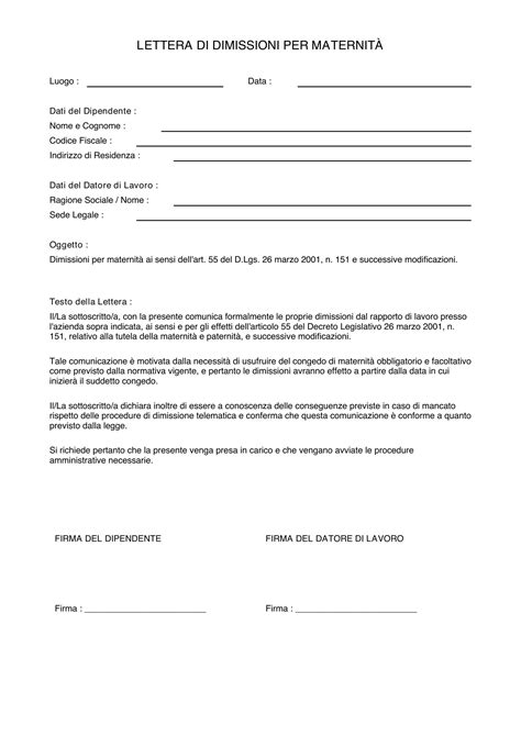 Documento formale che simboleggia le pratiche burocratiche per la richiesta di maternità
