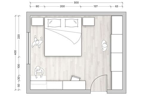 Esempio di angolo culla in camera da letto