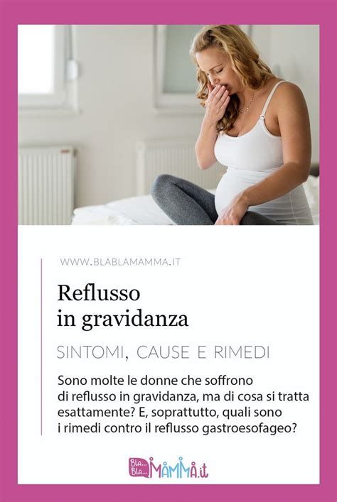 Pancione gravidanza e reflusso gastroesofageo