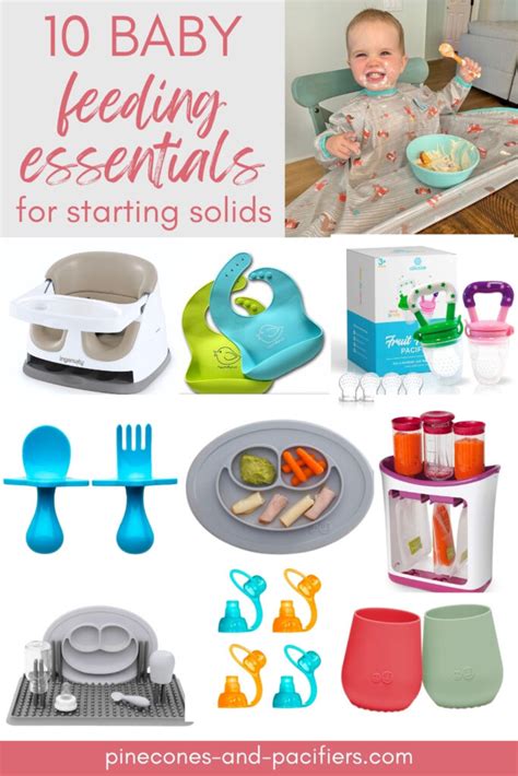 Baby feeding essentials