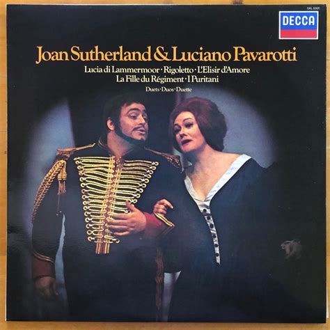 Pavarotti con Joan Sutherland