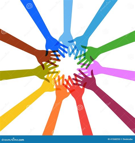 illustrazione di mani che si uniscono a simboleggiare supporto e affetto