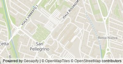 Mappa dell'Arcispedale Santa Maria Nuova di Reggio Emilia