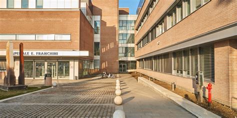 Esterno dell'Ospedale Franchini di Montecchio Emilia