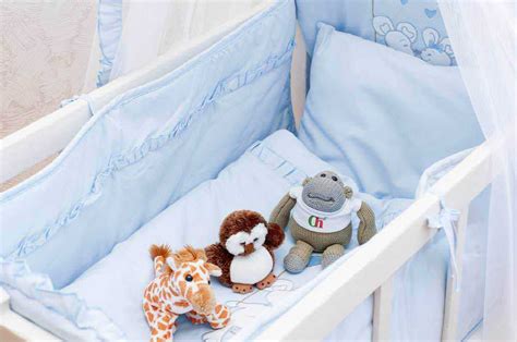 Doudou nel lettino del bambino