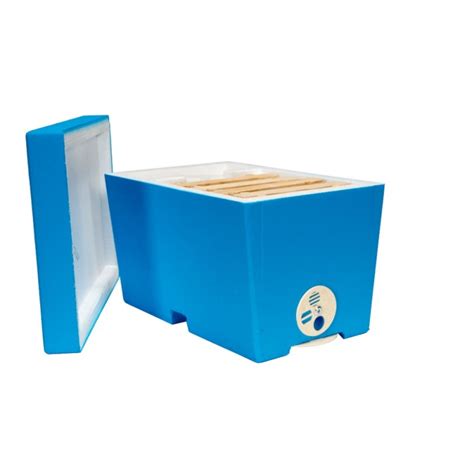Arnietta compatta in polistirolo blu