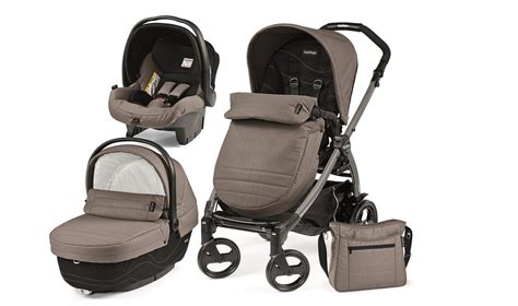 Passeggino trio con componenti