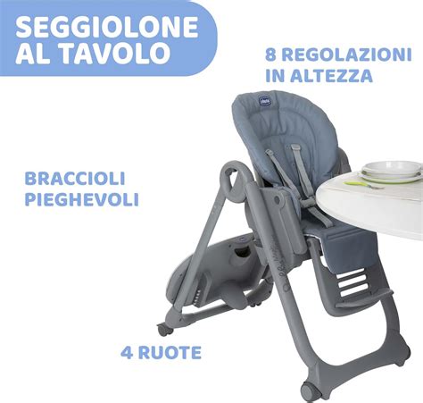 Accessori per seggiolone: barra gioco e riduttore