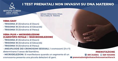 Brochure informativa sui test prenatali Altamedica