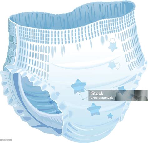 illustrazione grafica della struttura multistrato di un pannolino moderno e confortevole