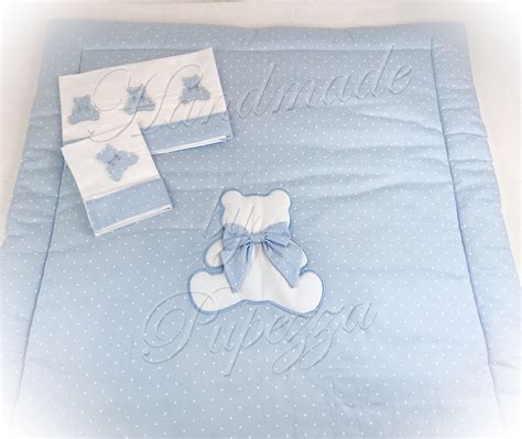 Set lenzuola coordinato per neonato