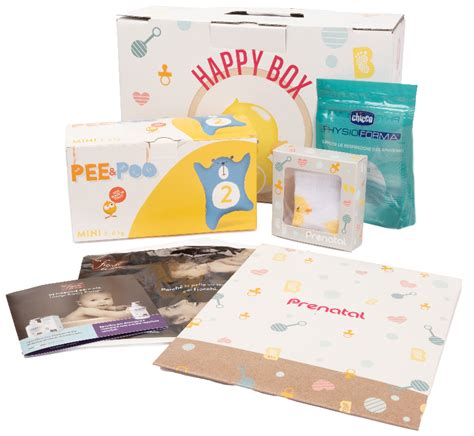 Schermata di registrazione per la Happy Box Prénatal