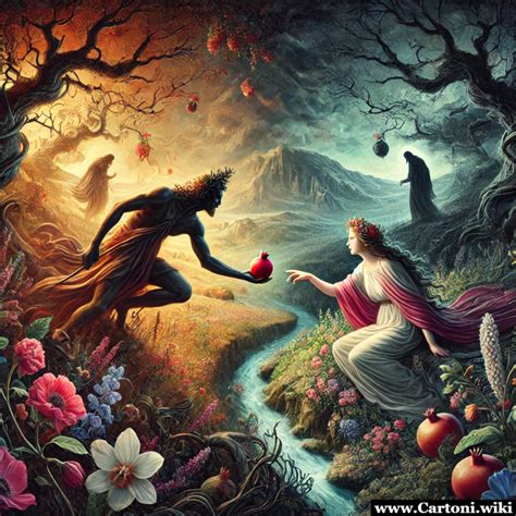 Illustrazione del mito di Erigone e l'altalena delle vergini
