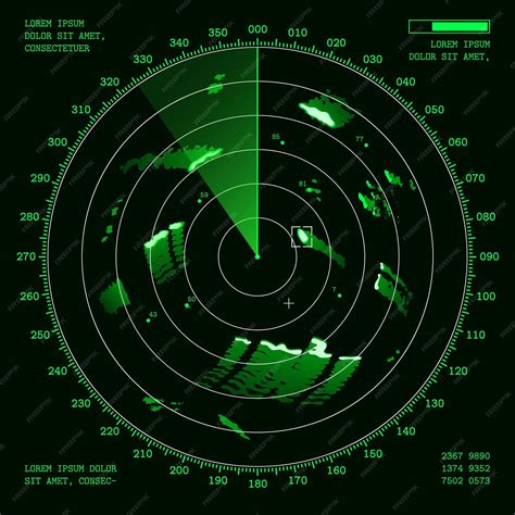 Radar marino con previsioni meteorologiche