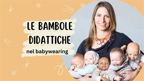 bambola didattica utilizzata in un corso di babywearing