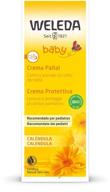 Tubo di crema protettiva per neonati con calendula