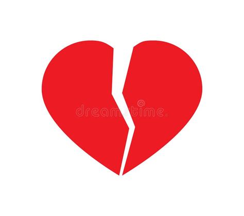 Simbolo di un cuore spezzato con un fiocco bianco